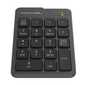 A4 TECH FGK21C FSTYLER 2.4G Wireless Numeric Keypad USB Type-C siva tastatura