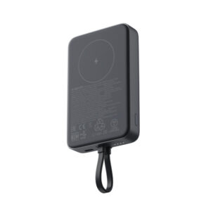 33W Magnetic Power Bank 10000mAh (Integrated Cable) sivi (BHR9823GL)